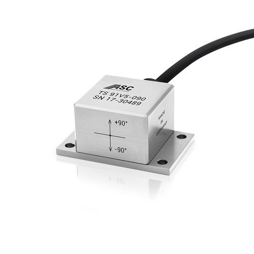 Einachsiger Neigungsmesser - ASC TS-91V5 - ASC - analog / mit Spannungsausgang / kapazitiv