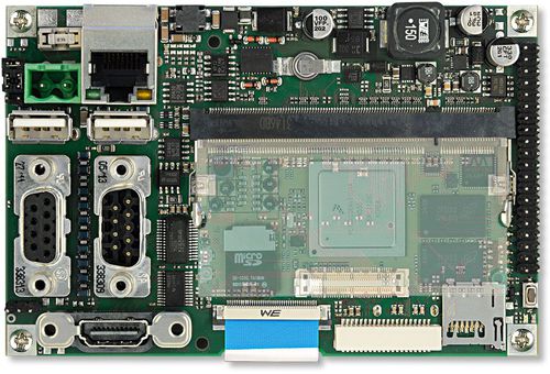 Industrie-Trägerkarte - Carrier-Trizeps-iP5-Base - SECO