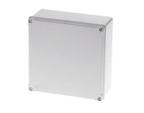 Wandmontierte Abzweigdose - 170 x 170 x 75 mm, IP 65 | GR17012 - GEROS - wasserdicht / Kunststoff