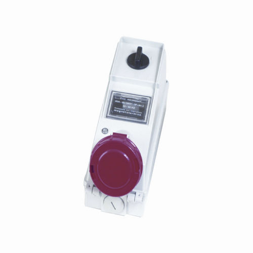 Wandmontierte Steckdose - 380 V, 32 A, IP 55 | GR31110  - GEROS - Einbau / IP55 / CEE