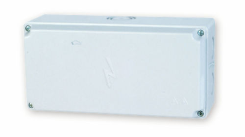 Wandmontierte Abzweigdose - IP 55 | GR31502 - GEROS - IP55 / Kunststoff / mit Steckdosen