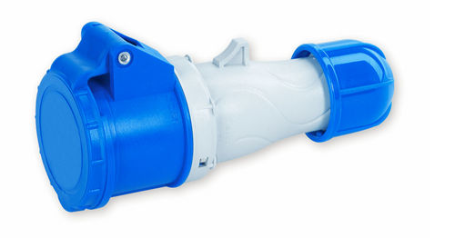 Einbausteckdose - 220 V, 16 A, IP 44 | GR30450 - GEROS - IP44 / Industrie / CEE