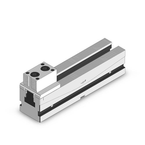 Maschinenschraubstock - F677-584001 - Fixtureworks - horizontal / Mehrfach / zur maschinellen Fertigung