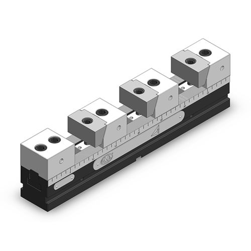 Maschinenschraubstock - F677-588101 - Fixtureworks - horizontal / vertikal / Schrauben