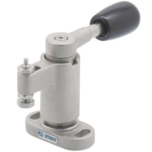 Handbediente Spannvorrichtung - QLSWC100L-NP - Fixtureworks - für Werkstücke / Schwenk / Stahl