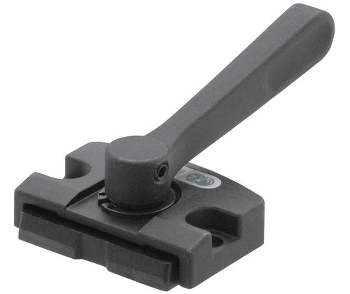 Spannvorrichtung mit Nockenwelle - QLSCL10R - Fixtureworks - Federdruck / für Werkstücke / Flachprofil