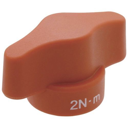 Rändelknopf - CTK48-5-2BK - Fixtureworks - mit Absperrklappe / Stahl / Polyamid