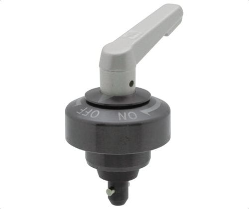 Handbedienter Aufnahmebolzen - CP722 series - Fixtureworks - mit Gewindeschaft / Edelstahl