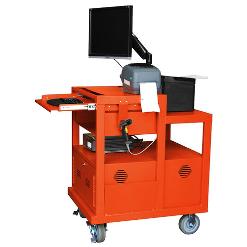 Arbeitsplatz-Wagen - PMC-R3SK - Storage Battery Systems, LLC - Metall / Fachböden / Multifunktion