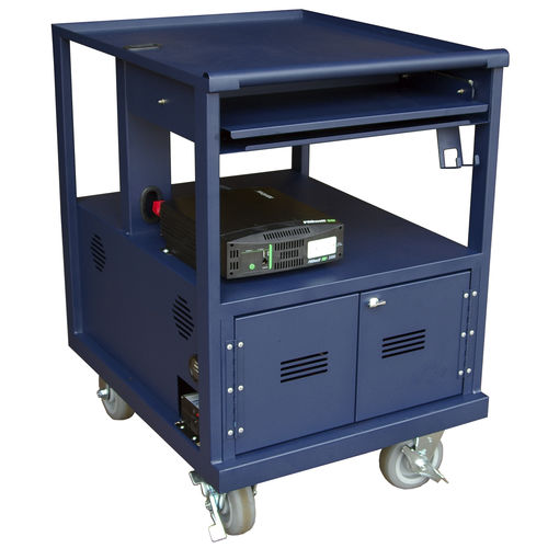 Arbeitsplatz-Wagen - PMC-L2 - Storage Battery Systems, LLC - Metall / Multifunktion / mit Lenkrolle