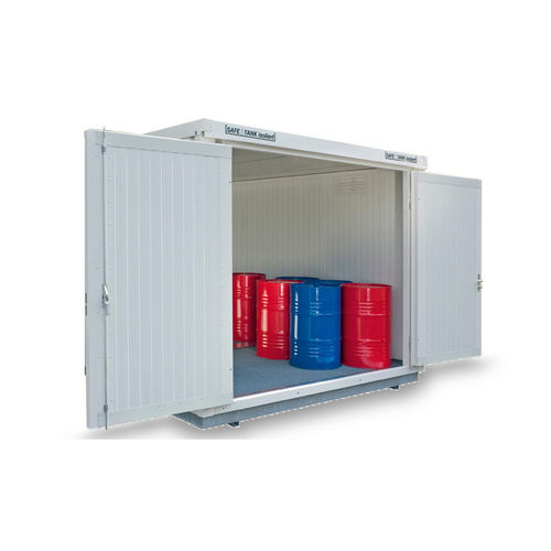 Lagerschrank - 1000 KTC - Saebu Morsbach GmbH - auf Füßen / mit Doppeltür / galvanisiertem Stahl