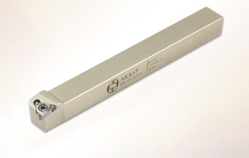 ISO-Werkzeughalter - SER 1 series - AKKO CUTTING TOOLS - mit Stellschraube / Gewindeschneid / für Außendrehen