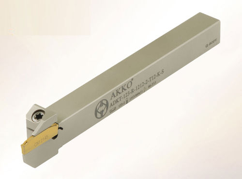 Werkzeughalter mit Stellschraube - ADKT-123 series - AKKO CUTTING TOOLS - Rillierung