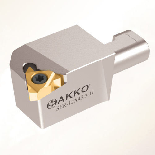 ISO-Werkzeughalter - SEL-12x43.3-11 - AKKO CUTTING TOOLS - mit Stellschraube / für Bearbeitung