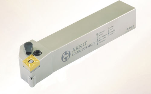 ISO-Werkzeughalter - PCLN series - AKKO CUTTING TOOLS - mit Stellschraube / für Außendrehen
