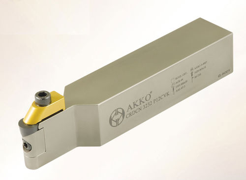 ISO-Werkzeughalter - CRDCN series  - AKKO CUTTING TOOLS - mit Stellschraube / für Bearbeitung / für Außendrehen