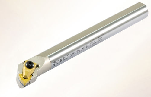 ISO-Werkzeughalter - TWLN series - AKKO CUTTING TOOLS - mit Stellschraube / für Innendrehen
