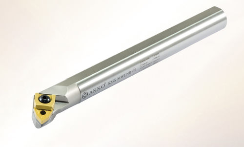 ISO-Werkzeughalter - MWLN series - AKKO CUTTING TOOLS - mit Stellschraube / für Innendrehen