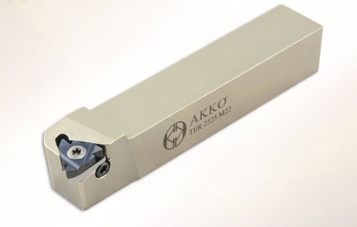 ISO-Werkzeughalter - TE series - AKKO CUTTING TOOLS - mit Stellschraube / Gewindeschneid / für Außendrehen