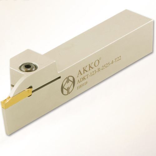 Werkzeughalter mit Stellschraube - ADKT-123 series - AKKO CUTTING TOOLS - Rillierung / für Außendrehen