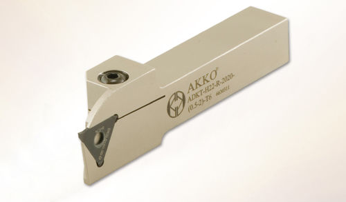 Werkzeughalter mit Stellschraube - ADKT-H22 series - AKKO CUTTING TOOLS - Rillierung / für Außendrehen
