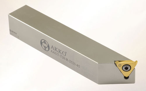 Werkzeughalter mit Stellschraube - AAUT-T20 series - AKKO CUTTING TOOLS - Rillierung