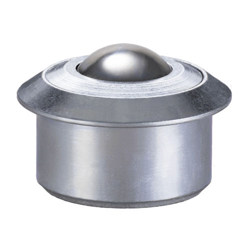 Kugelrolle für mittelschwere Lasten - M series - Omnitrack - Edelstahl / Flansch