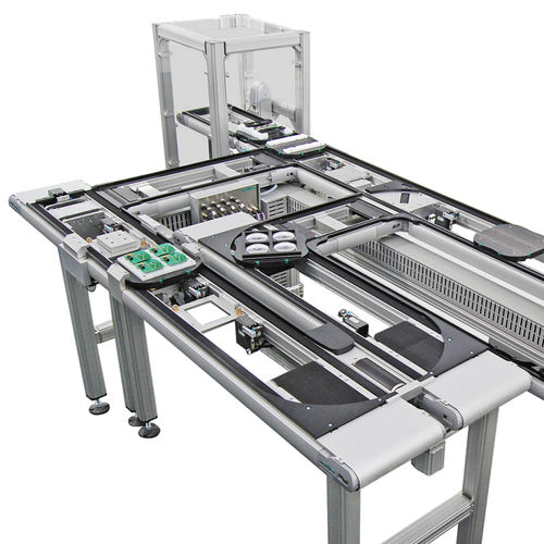 Bandförderer - LT40 - MONTECH - pneumatisch / Doppelband / horizontal