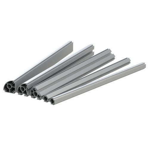 Aluminiumprofil - EP-5025 series - MONTECH - rund / rohrförmig / dreieckig