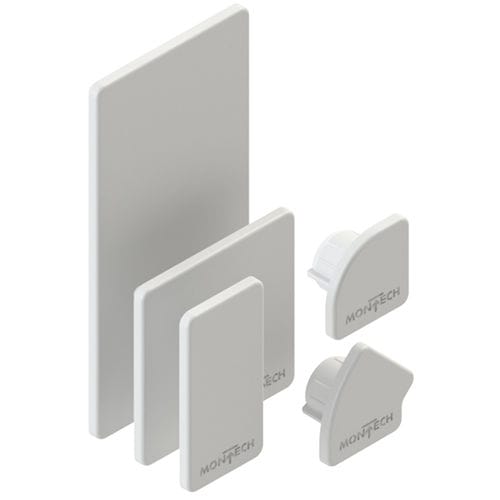 Press-Fit-Endkappe - AK-5025 - light gray series - MONTECH - rund / rechteckig / quadratisch