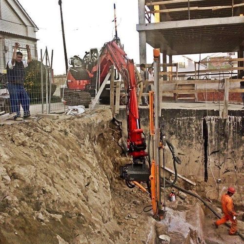 Bohraufsatz für Bagger - 22A - Junttan Oy - für Fundament