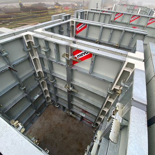 Modulschalung - EcoAs  - MEVA Schalungs-Systeme - Leichtbau / Wand / Säulen