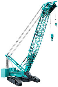 Kran auf Raupen - SL4500G - Kobelco Cranes - Ausleger / Gitter / für Baustelle