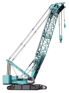 Kran auf Raupen - SL4500S - Kobelco Cranes - Ausleger / Gitter / für Baustelle