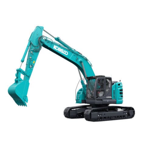 Mittelgroßer Bagger - SK380SRLC-7 - Kobelco Cranes - auf Raupen / Diesel