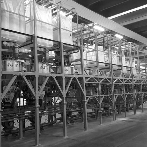 Big-Bag-Entleerstation / Vibration - Wonderbatch® M510-513 - NTE PROCESS - mobil / mit Hubvorrichtung / automatisch