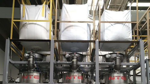 Mobile Big-Bag-Entleerstation - M348 - NTE PROCESS - für die chemische Industrie / für die Lebensmittelindustrie