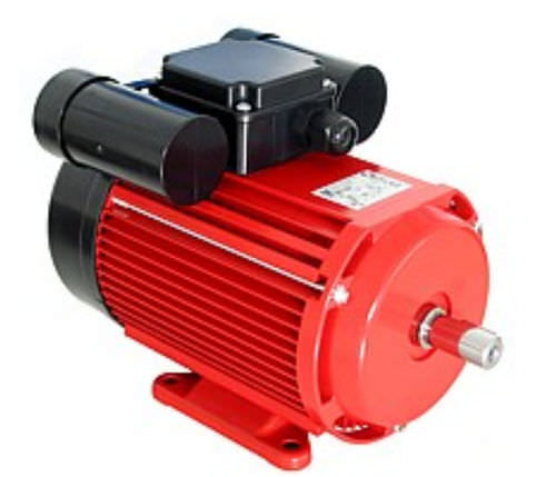 Asynchronmotor - EDS series - Elektromotorenwerk GmbH - AC / einphasig / Anlauf- und Betriebskondensator