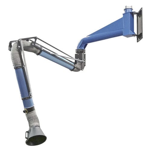 Festinstallierter Absaugarm - ELEFANTINO ELB series - GGE srl - wandmontiert / starr / Knickarm