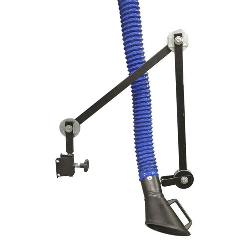 Festinstallierter Absaugarm - MINI EL series - GGE srl - elastisch / Knickarm / Staub