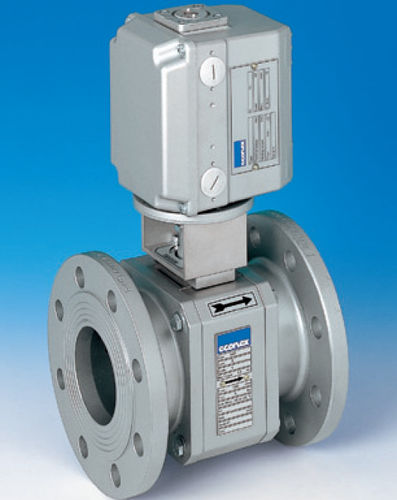 Absperrklappe - 220 m3/h, 1 bar | MDV series - ECONEX S.R.L. - elektrisch betätigt / Stell / für Gas