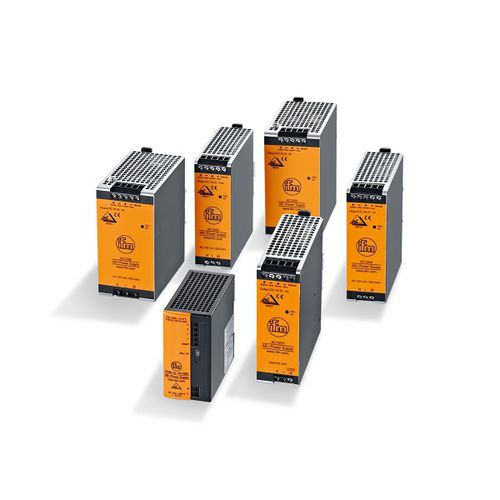 Stromversorgung für DIN-Schiene - AC12 series - ifm electronic - AC/DC / Einfachausgang / Schaltnetzteil