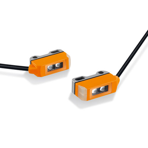 Optoelektronischer Sensor / Miniatur - O8x2xx series - ifm electronic - mit Hintergrundausblendung / Reflex-Lichttaster / Reflex-Lichtschranke