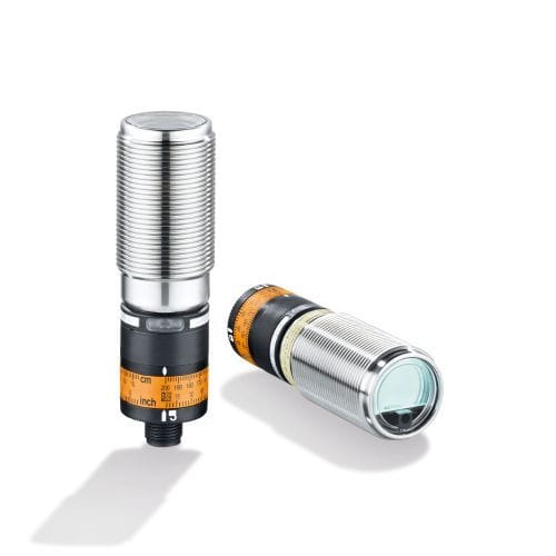 Zylinderförmiger Abstandssensor - OID2xx series - ifm electronic - Laser-Laufzeitmessung / robust / kompakt