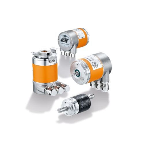 Multiturn-Drehgeber - RM series - ifm electronic - absolut / Magnet / mit Vollwelle
