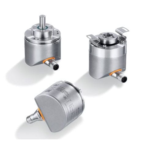 Inkrementaler Drehgeber - RU3110, RV3110, RO3110 - ifm electronic - mit Vollwelle / Hohlwelle / Synchroflansch