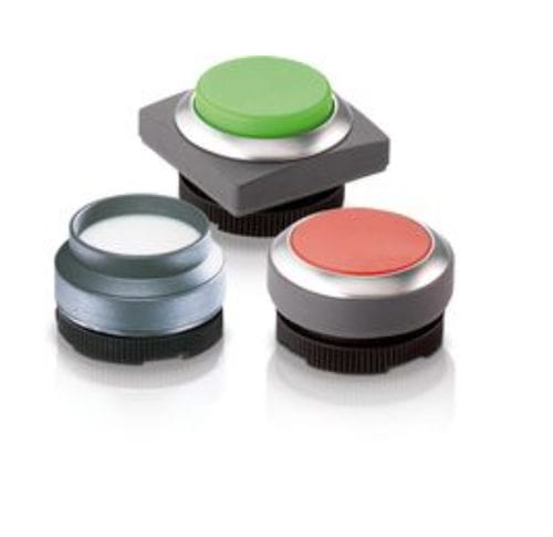 Federdruck-Drucktaster - RAFIX 22 FS+  - RAFI GmbH & Co. KG - IP65 / beleuchtet / Steuer