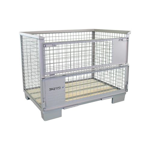 Maschendraht-Palettenbox - VGS1000 - Schneider - Lager / Transport / Norm