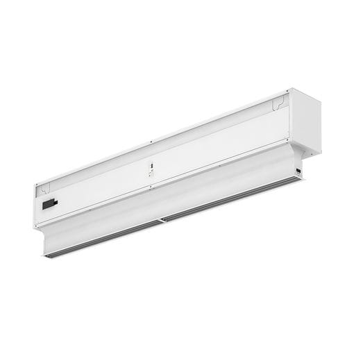 Vertikaler Luftschleier - Invisair - AIRTÈCNICS - einbaufähig / mit Elektroheizung / mit Wasserheizung