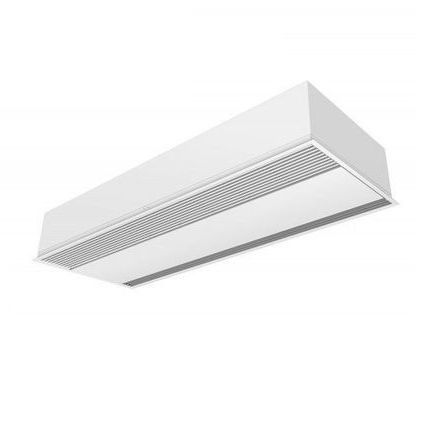 Horizontaler Luftschleier - REC series - AIRTÈCNICS - für Deckenmontage / für gewerbliche Nutzung / mit Elektroheizung